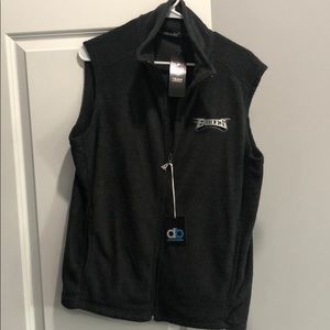 Philadelphia Eagles NFL Fleece Vest Dunbrooke M